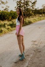 Pink Camo Shorts
