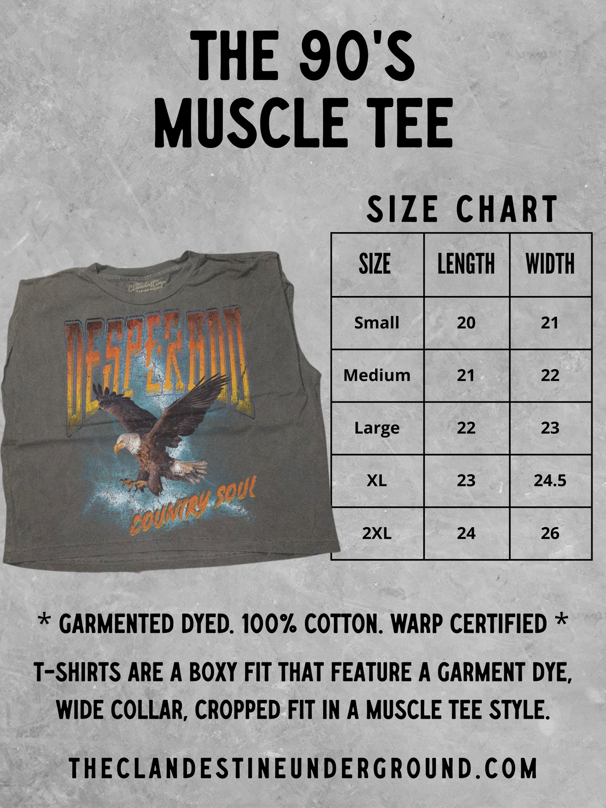 America's Favorite, American Sweetheart Cropped Muscle Tank