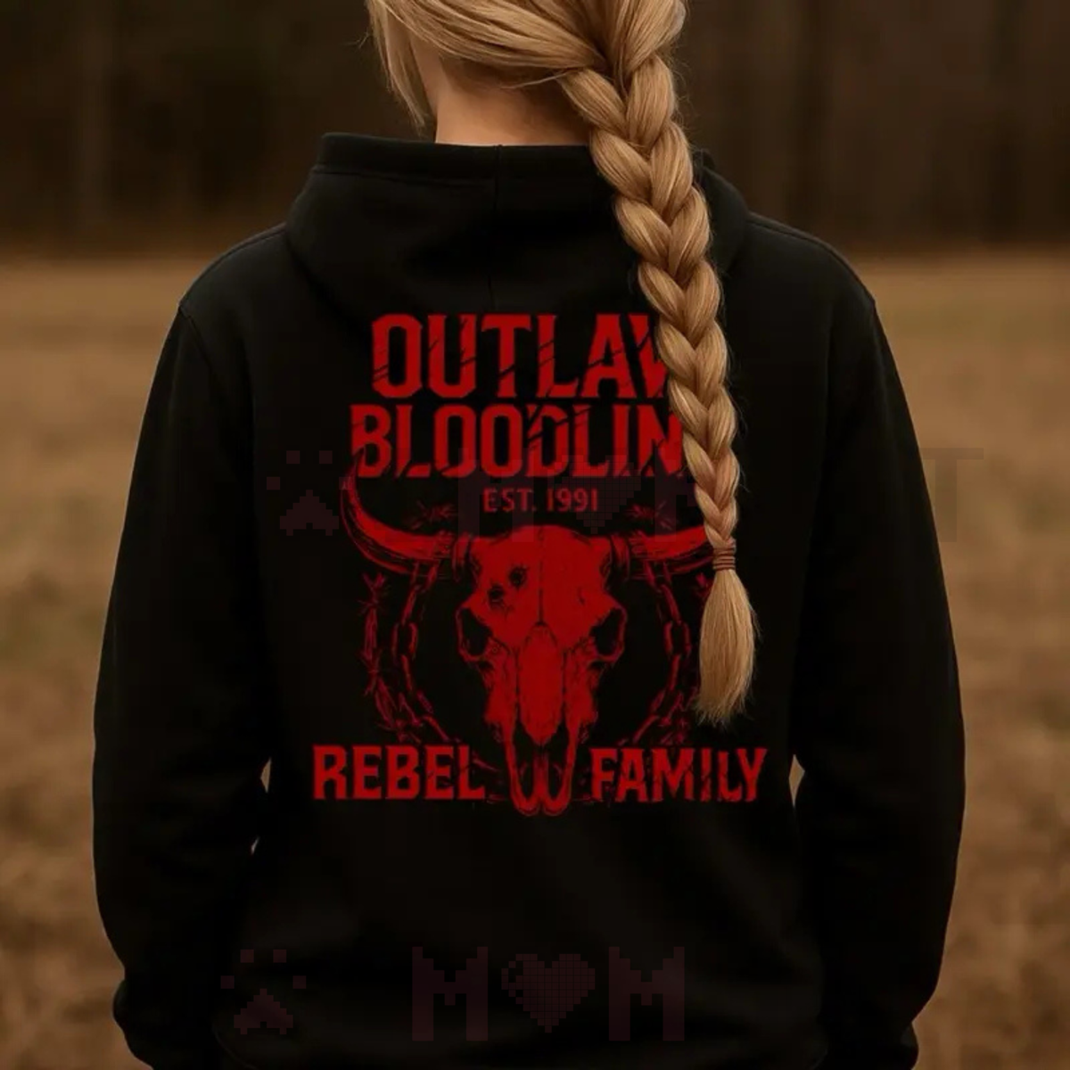 Rebel Family Outlaw Bloodline Hoodie