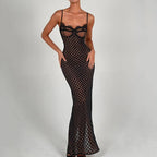 Laurens Lace Slit Dress