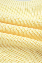 Solid Color Cropped Knit Knot Back Cutout Sweater Tank