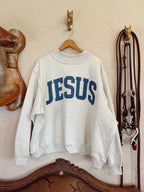 The Reversible Jesus Mock Neck Sweatshirt PREORDER