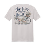 Thriftin' Through the Holler T-Shirt | Women's Super Soft Ring Spun Cotton Vintage Thrifting Graphic Tee