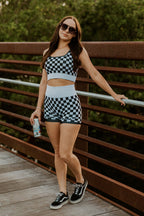 Checkered Gym Set