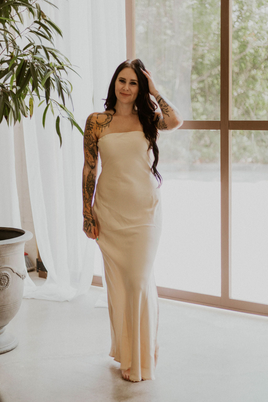 Champagne Hour Maxi Dress