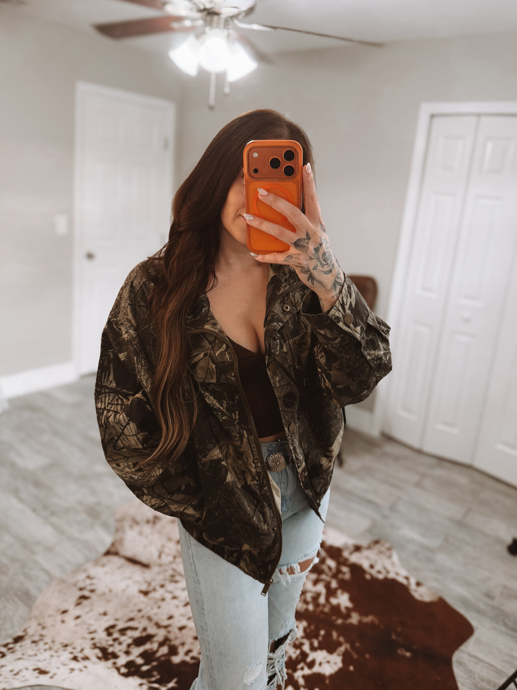 Camo Oversize Jacket