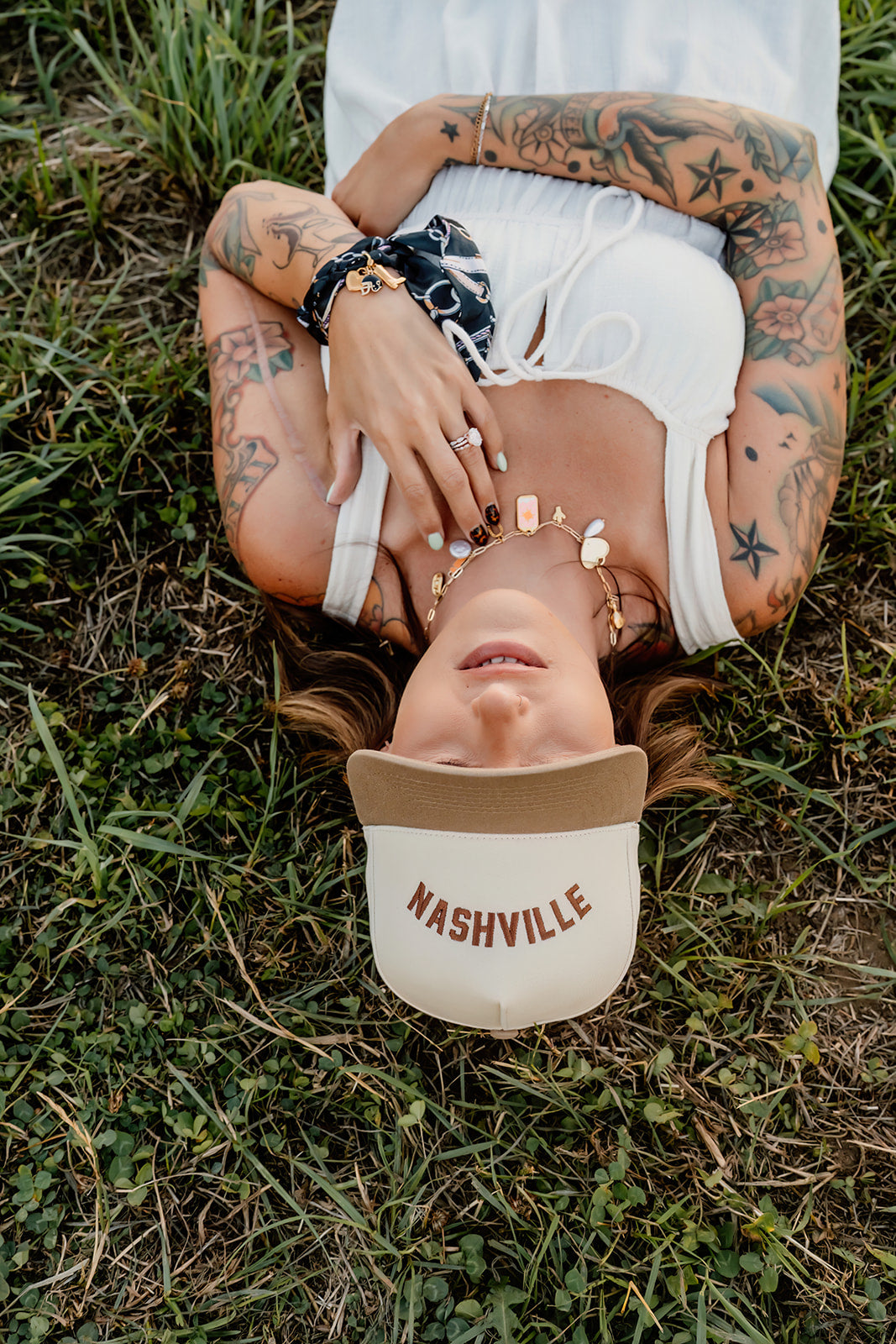 NASHVILLE upside down  - Embroidered cap