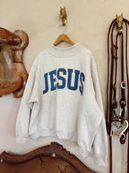 The Reversible Jesus Mock Neck Sweatshirt PREORDER