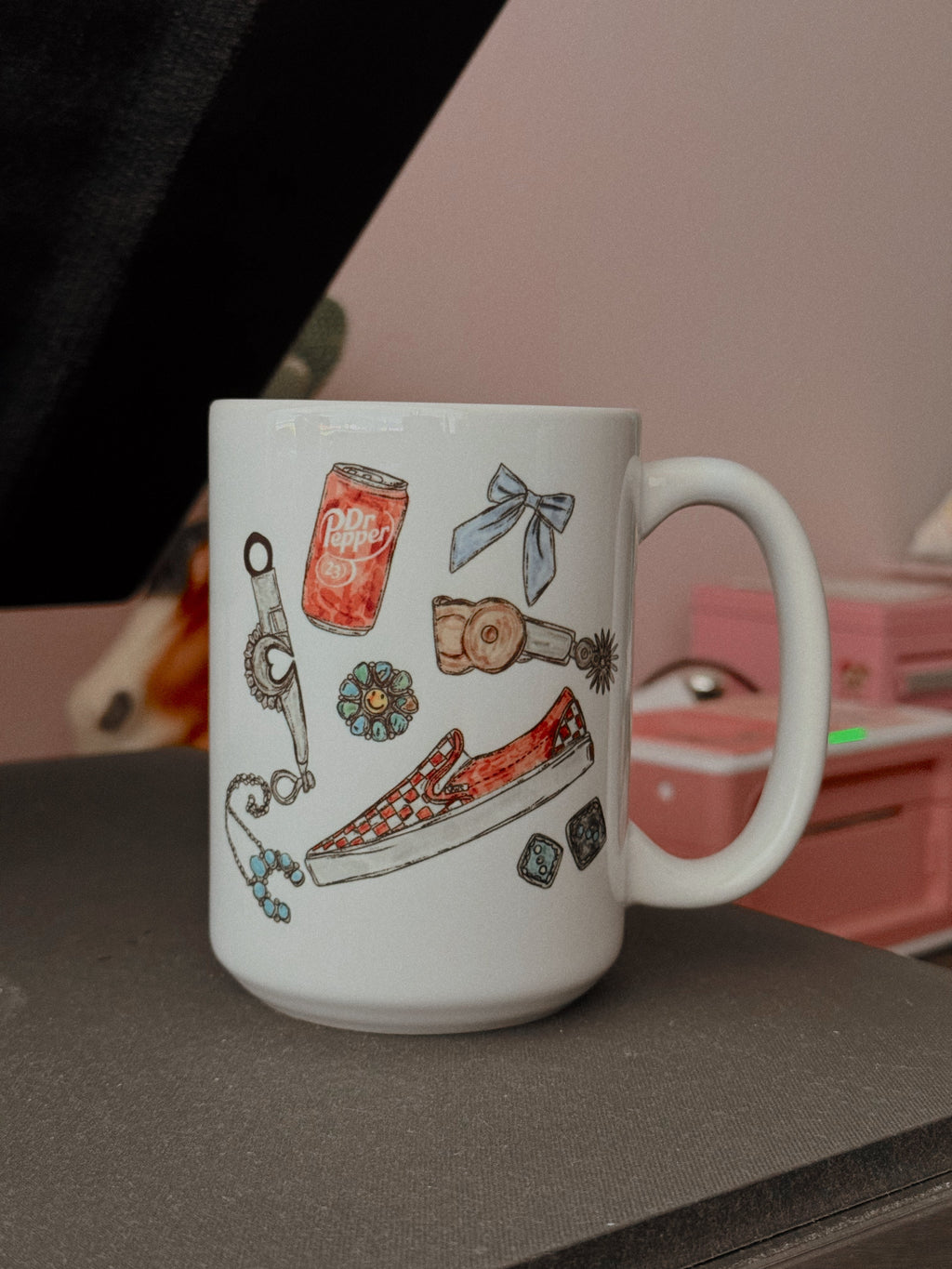COWGIRL COLLAGE MUG