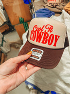Underground Original Design: Cool It Cowboy, Western Trucker Hat