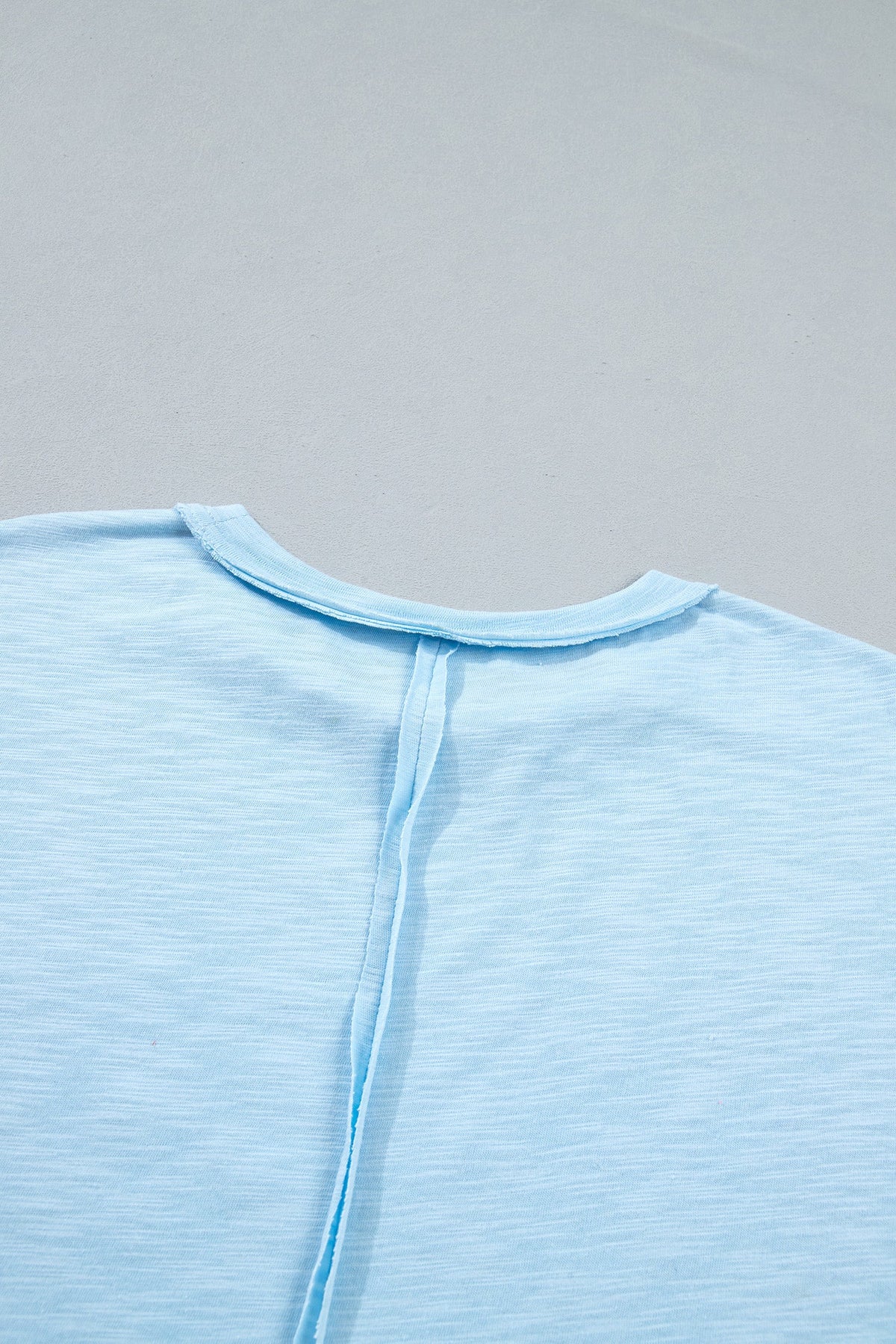 Mist Blue Western Mallard Oversized Tee