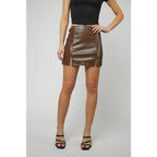 Cassidy's Leather Mini Skirt