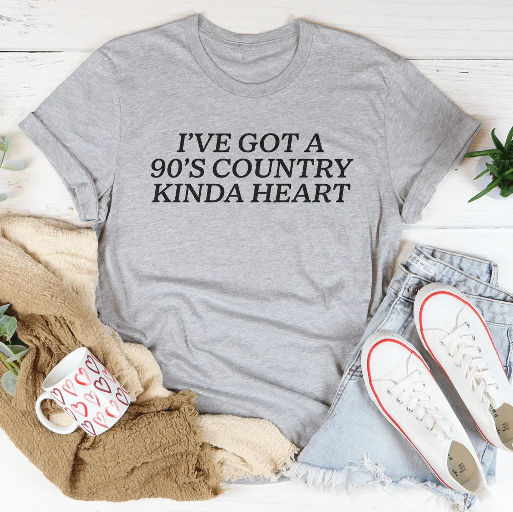 I've Got A 90's Country Kinda Heart Tee