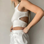Casual Tank Crop Tops