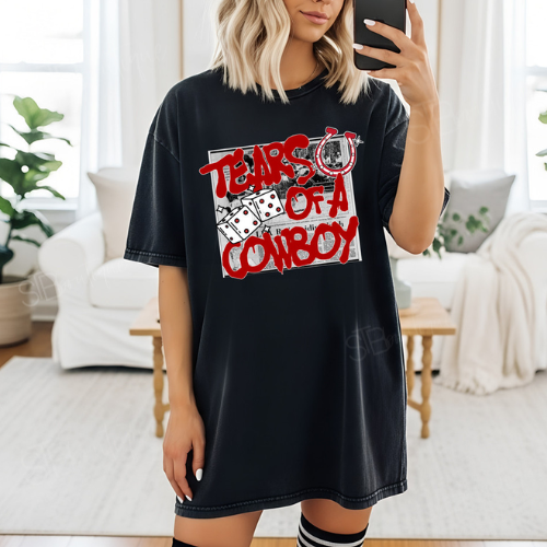 Tears Of A Cowboy Tee - Preorder