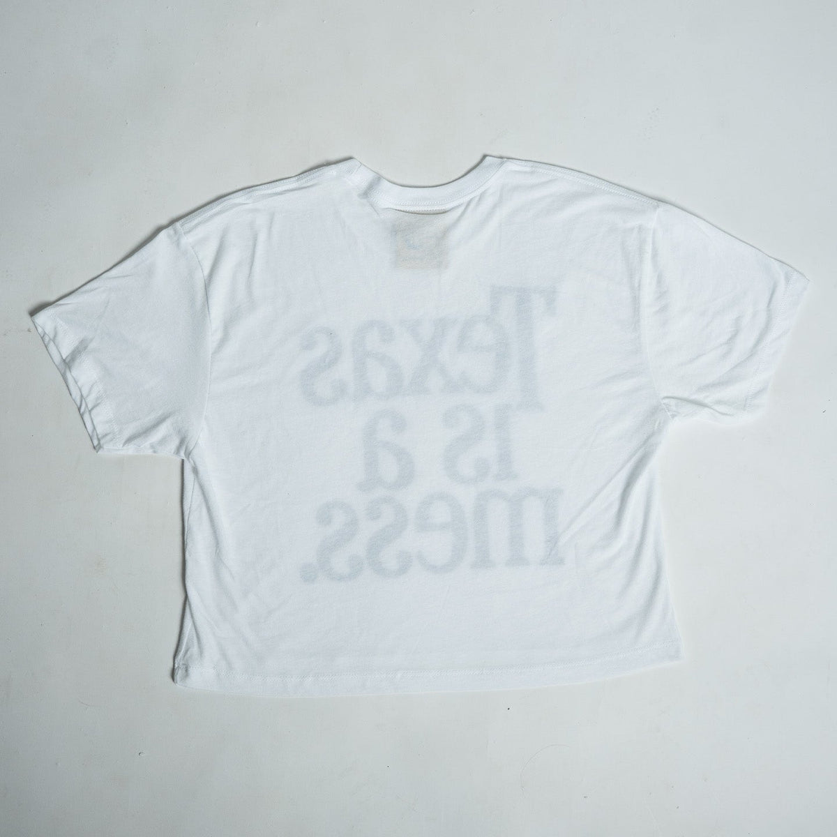 Texas Is A Mess Crop Top - LAST CHANCE!