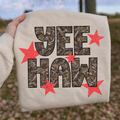 YeeHaw Camo & Stars Crewneck Sweatshirt - Preorder
